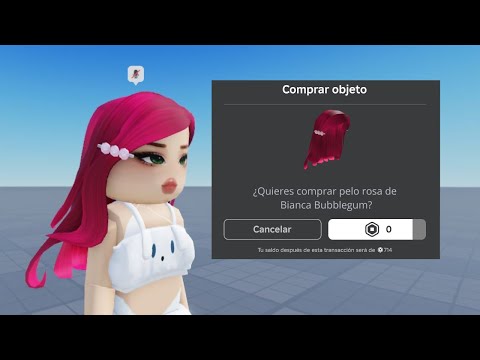 COMO GANAR PELO ROSA DE BIANCA GRATIS ROBLOX