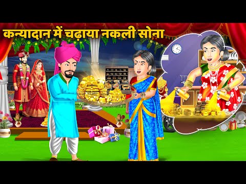 कन्यादान में चढ़ाया नकली सोना | Hindi Kahani | Moral Stories | Hindi Story | Stories #kanyadanam