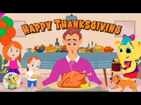 Thankfulness Song 🍗 | Thanksgiving Songs For Kids | Nursery Rhymes for Babies - BabyToonz Kids TV