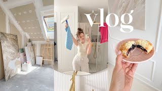 Clean with me🧼, wyrosła nam trawa🌱, pieczemy jagodzianki🫐, mój zapas materiałów🪡 | Vlog