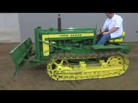 420-C John Deere 420 Crawler Tractor FOR SALE w/ Dozer...