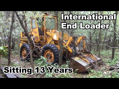 International 3850 End Loader Sitting 13 Years - Can We Save It?
