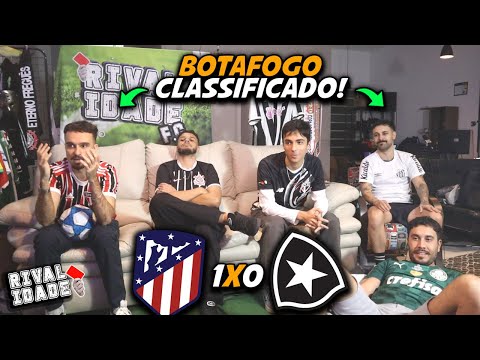 React Botafogo 0x1 Atlético De Madrid | Melhores momentos | Gols | Copa Do Mundo de clubes