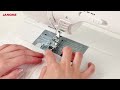 Janome Lap Seam Foot 9mm