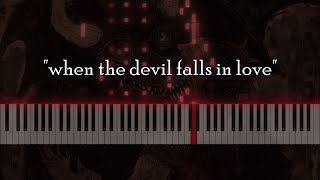 "when the devil falls in love" - Hakdo | Piano Synthesia