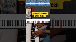 Sean, how do you get the notes on the screen⁉️🤯 #piano #jazz #music #musician #gospelmusic