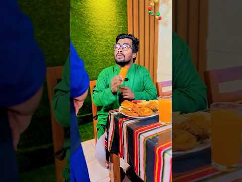 রেস্টুরেন্টে কম দামে ইফতারি খাওয়ার পর যা হল-😂 #funny #comedy #funny video2025