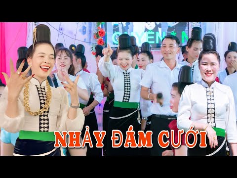 NHẠC SÀN TÂY BẮC -CHỊ EM NHẢY ĐÁM CƯỚI QUÁ CĂNG TẠI BẢN CÔNG MƯỜNG TÔNG LẠNH -ÁNH NGUYÊN & VĂN QUYỂN