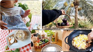يومياتي  ويه بناتي 🌿🤭🥹سله بيذنجان سوتلي اطيب غده وعشه  حتى عافو الاندومي 🫣🫡