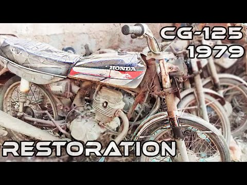 RESTORATION  Honda CG-125 1979s Model
