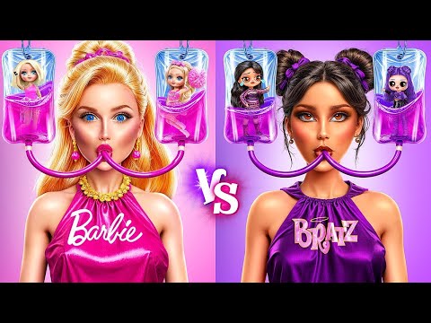 Barbie vs Bratz! Desafio Extremo de Bonecas!