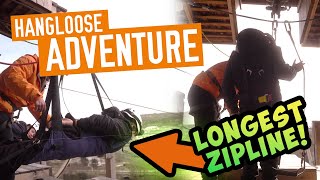 England's LONGEST Zipline is INSANE! 🫣| HANGLOOSE ADVENTURE