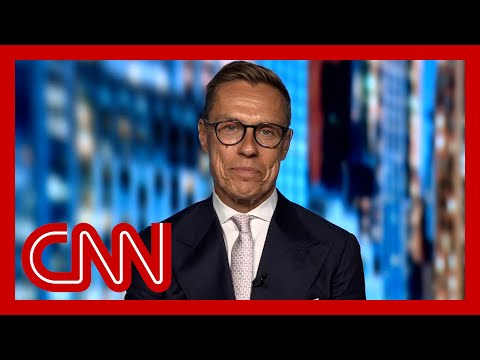 YouTube video thumbnail: Finland President Describes Mood During White House Meeting With Zelensky