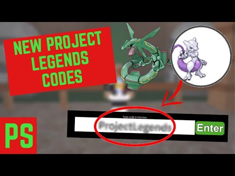 Project Legends Roblox Codes 07 2021 - code pokemon universe roblox