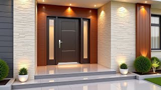 Top 200 Modern House Front Wall Designs 2025 | Trendy Outdoor Wall Tiles & Front Door Design Ideas