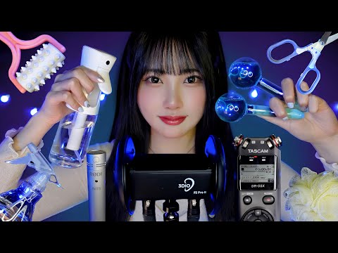 【ASMR】benio店長の殿堂入りトリガーTOP10😪💤(囁き,タッピング,オノマトぺ,ヘッドスパ,手の音,コスメの音,集中テスト,ハンドムーブ)