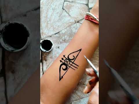 shyam baba 🔱😱 Tattoo design ideas | shyambabaTattoo photo | diy tattoo at home |  jai shree shyam 🙏