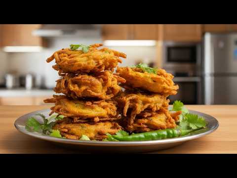 How to make Onion Pakoda | Pyaj aur Mirchi ke Pakode ki Recipe | Pyaj ke Pakode kaise banaen