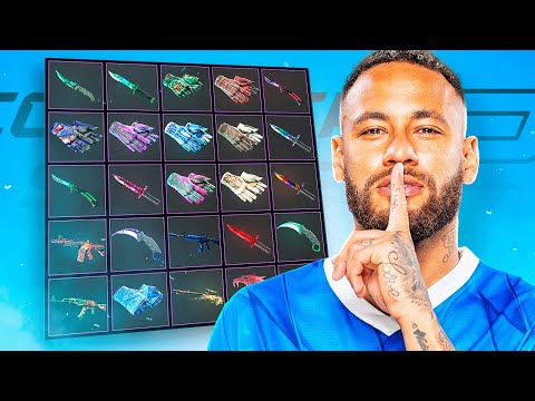 ¡ESTE ES EL INVENTARIO DE NEYMAR EN CS2! + $200.000*