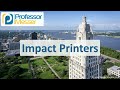 Dot Matrix Printer Functionality