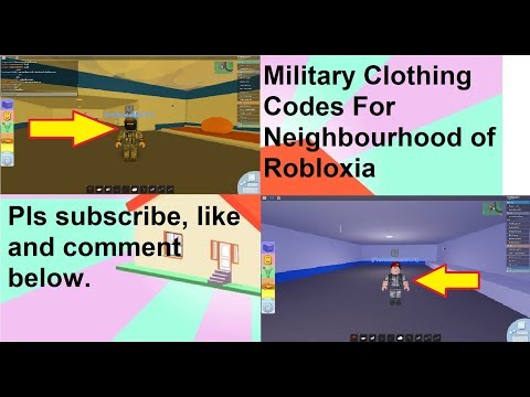 Roblox Outfit Codes Neighborhood Of Robloxia 07 2021 - roblox army shirt id