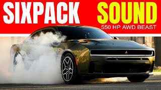 2026 Dodge Charger Scat Pack SIXPACK 550 HP Twin-Turbo Exhaust Sound