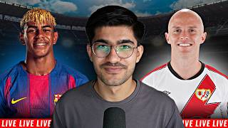 Barcelona vs Rayo Vallecano La Liga LIVE MATCH REACTION