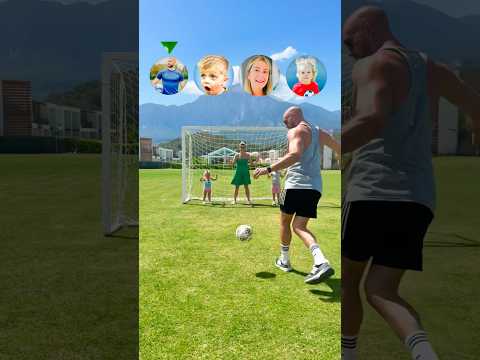 FAMILY SHOOTING BATTLE! 🤩⚽️😱