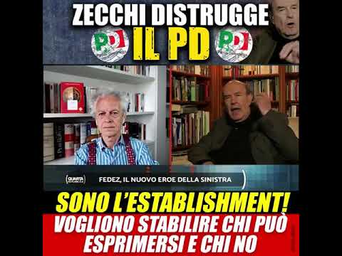 Giorgia Meloni: Zecchi in un minuto distrugge il PD. Da ascoltare!