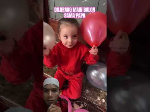 Ayo like biar papa tau rasa #funny #comedy #balloon #cute #trending #react #reaction #shorts
