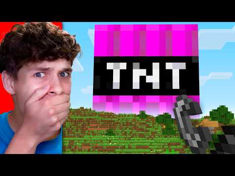 Trolleé a Mi Amigo con TNTs Prohibidas en Minecraft!