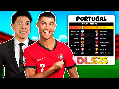 GANÉ EL MUNDIAL CON ESTA SELECCION en Dream League Soccer 2025
