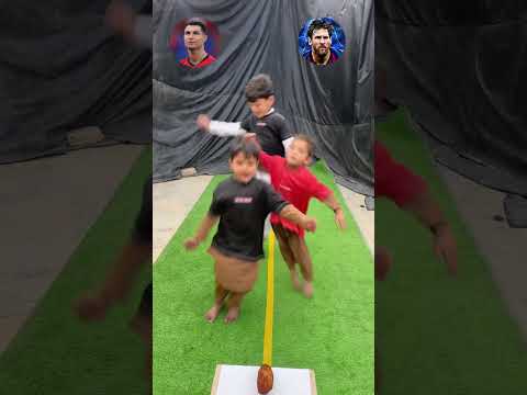 Messi vs Ronaldo funny game #funny #game #prankideas