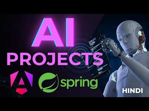 AI Project using Angular & Spring Boot | Ask about Cricket | Generate Images using AI | Hindi