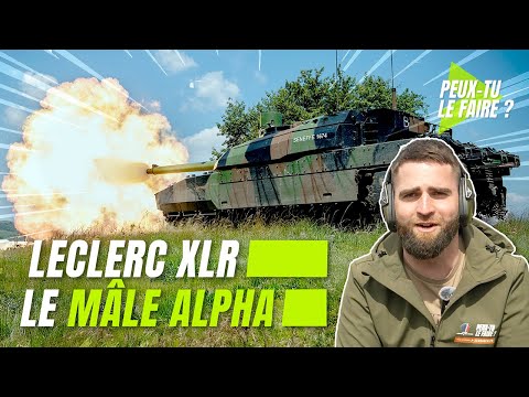 Il tire avec le canon du Leclerc XLR – Test CHOC avec Romain !