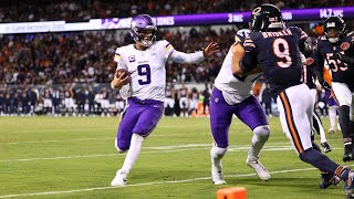 J.J. McCarthy NFL Debut Highlights vs Bears | Week 1 2025 Season