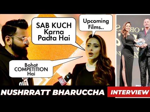 Actress Nushrratt Bharuccha Exclusive Interview 😍 || Nushrratt Bharuccha Latest Interview 🔥