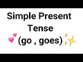 Simple Present Tense and Verb Forms