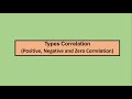 Understanding Correlation Types and Characteristics