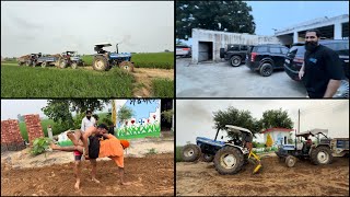 tractera da full jor lge ajj | moter te mitti pyi | chace te baba da match | manne nl ldai babe di