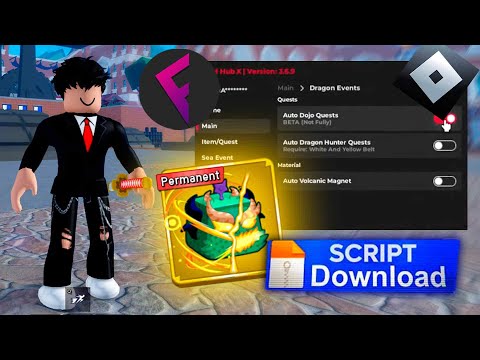 Como Baixar e Colocar SCRIPT no Blox Fruits (UPDATE) 🐉 Instalar Executor Roblox/Usar Script Celular