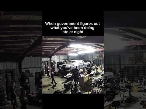 When they finally figure out what you’ve been doing late at night in the shop…. #truck #cars #fyp