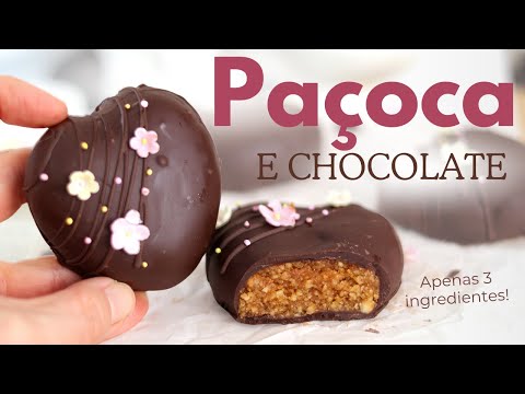Coração de PAÇOCA: O doce PERFEITO pro Dia dos Namorados e Festa Junina | Bellaria | RAQUEL CICOLIN