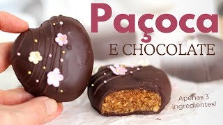 Coração de PAÇOCA: O doce PERFEITO pro Dia dos Namorados e Festa Junina | Bellaria | RAQUEL CICOLIN