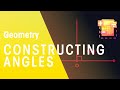 Constructing Angles with Compass and Ruler
