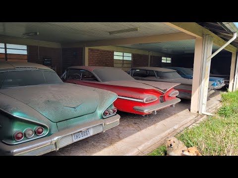 CARROS ANTIGOS RARÍSSIMOS QUE NUNCA VIMOS ANTES EM UMA GARAGEM GUARDADO A ANOS JÁ 😲
