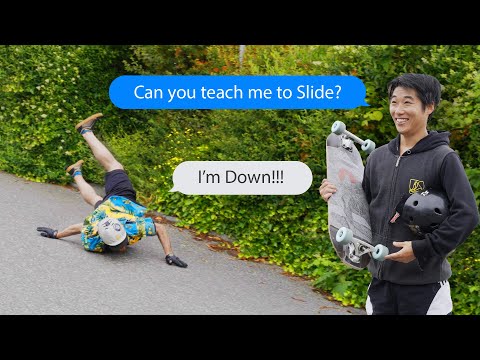 BIGGEST LONGBOARD SLIDES ON STEEP HILL with So Tanaka