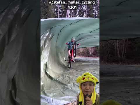 horeee abg bisa rasain naik speda di pantai #short #funny @stefan_muller_cycling4201