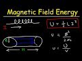 Magnetic Energy and Cylinder Volume