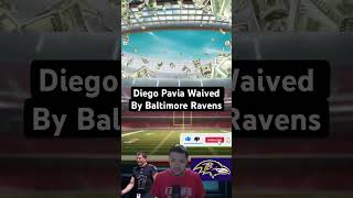 Diego Pavia Waived By Baltimore Ravens